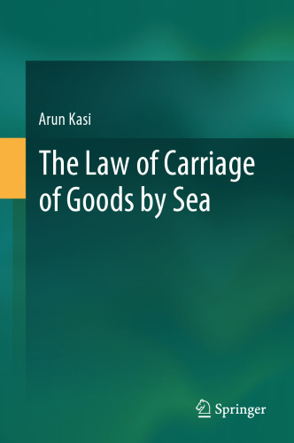 The Law of Carriage of Goods by Sea - Orginal Pdf